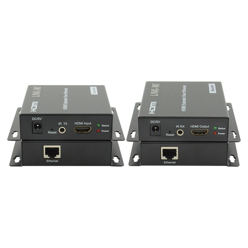 120M HDMI Extender AV Over IP 1080P с поддержанием IR Point To Many To Many Каскадная