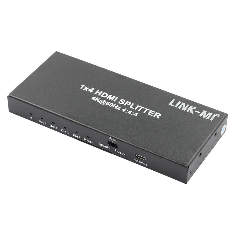 HDMI 2.0 HDMI Extender Splitter 60Hz 1x4 Поддержка 3D 18G HDR 1 В 4 Выход AV Splitter