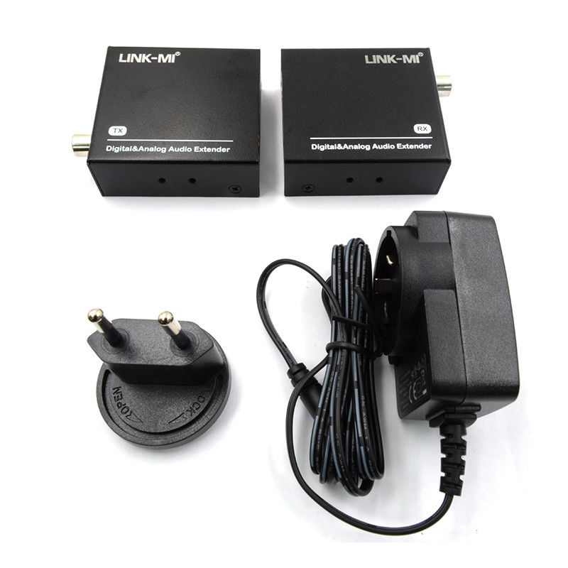 500 м HDMI аудиоэкстрактор Цифровой аналоговый аудиоэкстендер через Cat5e через Cat5e/6 кабель