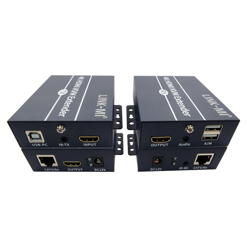 120 м 4K KVM расширитель HDMI по Cat 6 / Cat6e кабель для клавиатурной мыши