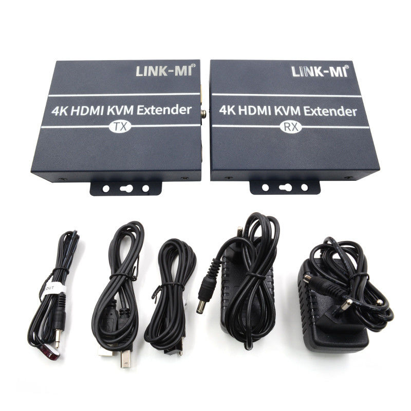 120 м 4K KVM расширитель HDMI по Cat 6 / Cat6e кабель для клавиатурной мыши