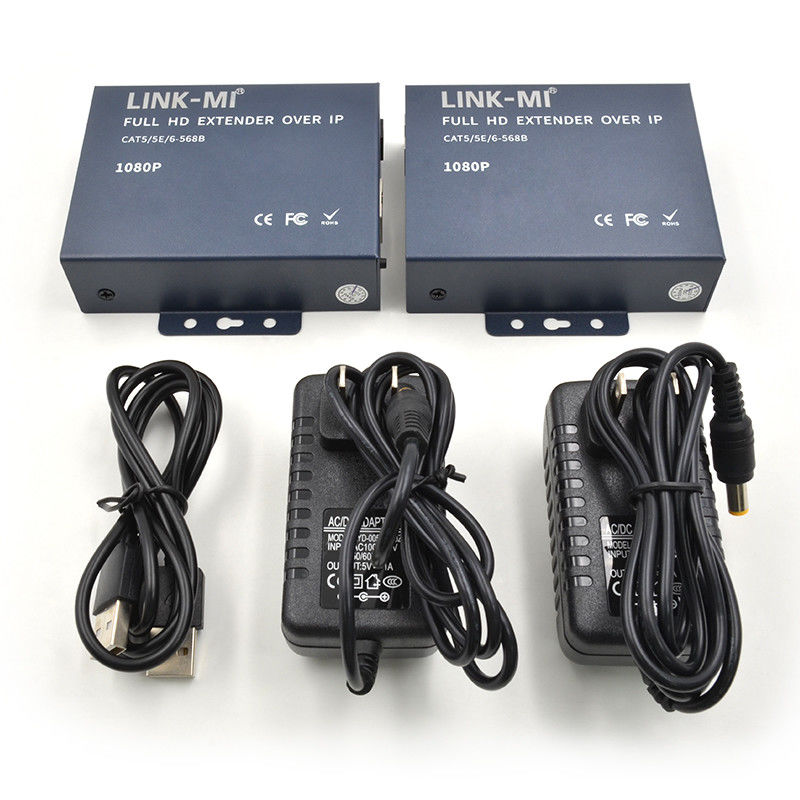 200M 1080p HDMI KVM Extenderhdmi HDMI через TCP/IP с выходом из петли от точки к многоточке