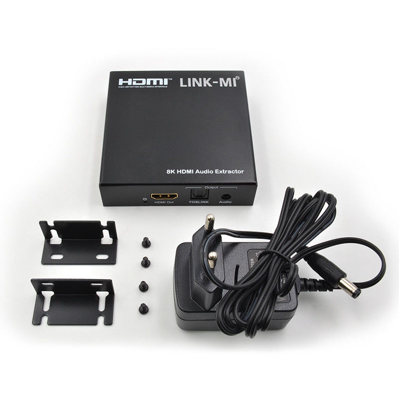 Аудиоэкстрактор HDMI 2.1 Audio Splitter 4k Поддержка 8K 60Hz YUV4:2:0 ЦИК