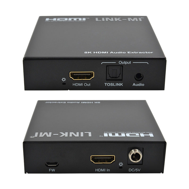 Аудиоэкстрактор HDMI 2.1 Audio Splitter 4k Поддержка 8K 60Hz YUV4:2:0 ЦИК