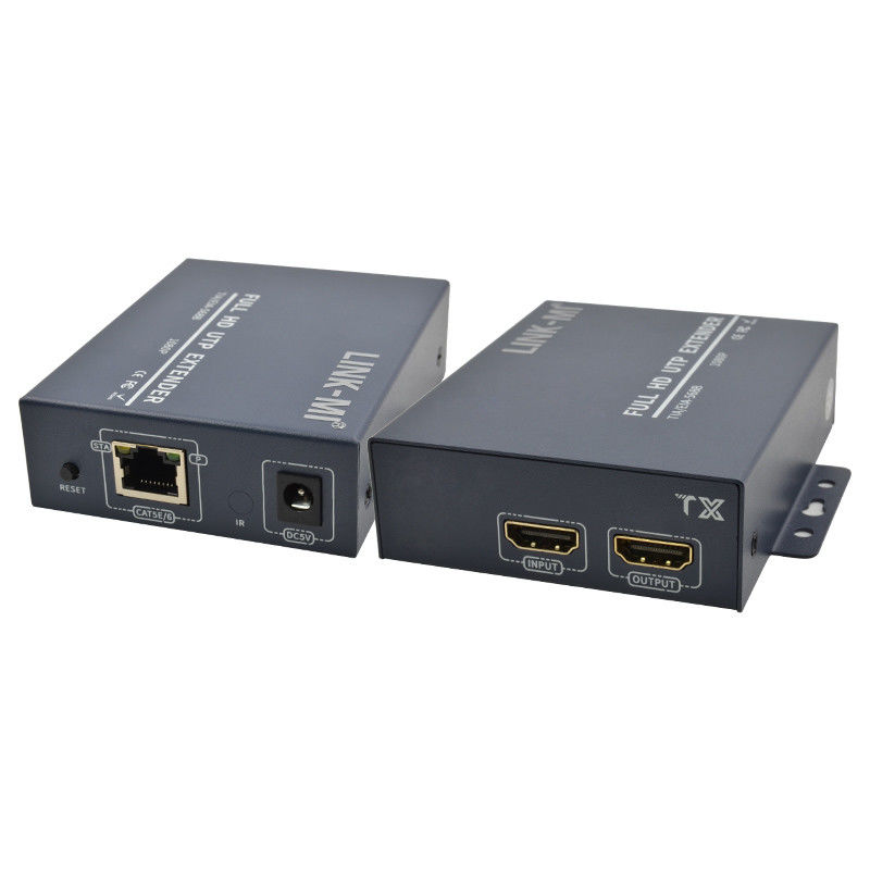 1080P 120M HDMI over Cat5E Cat6 видеорасширитель кабеля с IR функцией UTP расширитель
