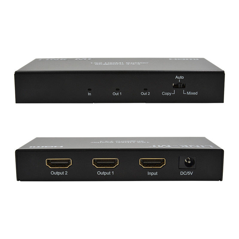 48 Gbps HDMI Splitter 8k 1x2 HDMI Extender поддержка Downscaler HDR10 EDID HDCP2.2