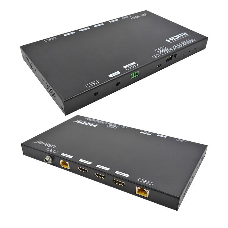 HDMI Extender 70M AV Over IP с HDMI Loop Out IR RS232 для 4K60Hz видеоретранслятора