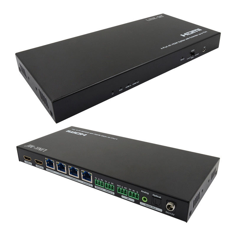 70M 1x4 4K HDMI Splitter Extender с аудиоэкстрактом 1x4 Hdmi Splitter over Cat6