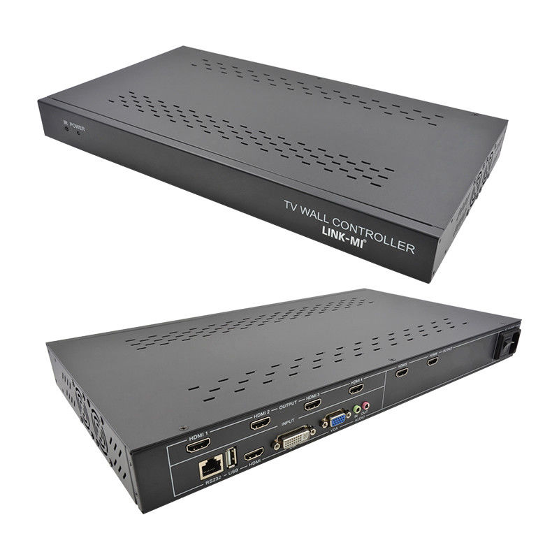 6 каналов HDMI видео настенный контроллер 2X3 LED настенный контроллер для 6 телевизоров
