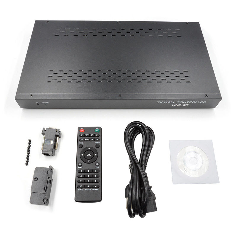 9 каналов HDMI видеостенный контроллер 3X3 Zoom Subtitles Multi Display Controller для рекламы