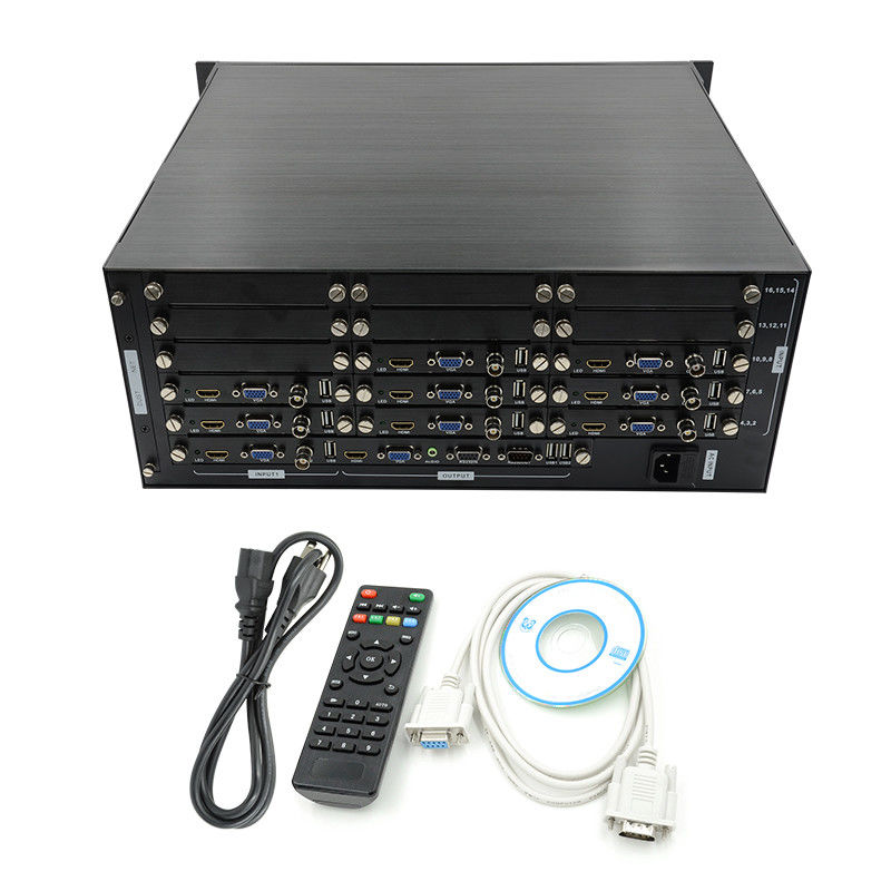 16 каналов видео HDMI Multi Viewer VGA BNC Сигнальный вход 1080P 16X1 HDMI Switch