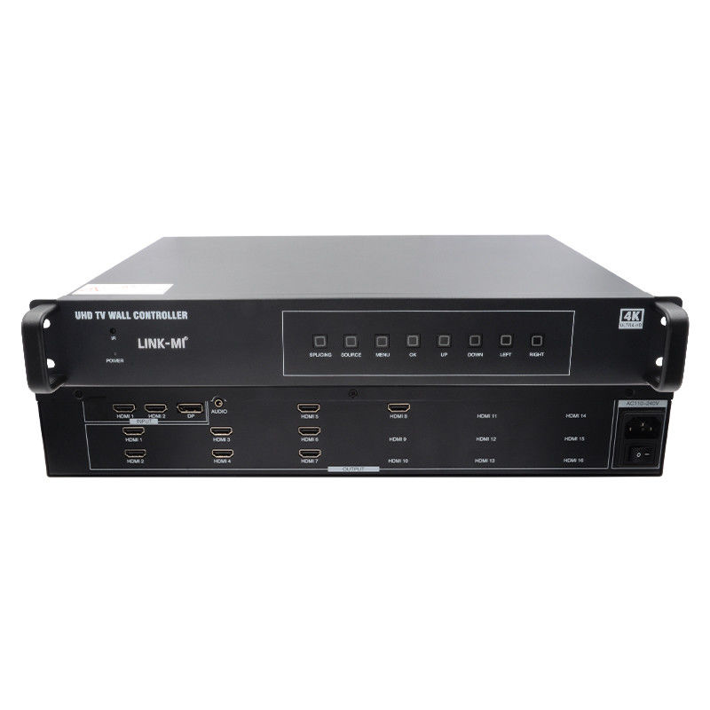 2X4 TV HDMI настенный контроллер 4K 60Hz 2X3 видео настенный процессор 2X2 для 8 дисплеев