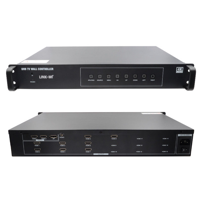 2X4 TV HDMI настенный контроллер 4K 60Hz 2X3 видео настенный процессор 2X2 для 8 дисплеев