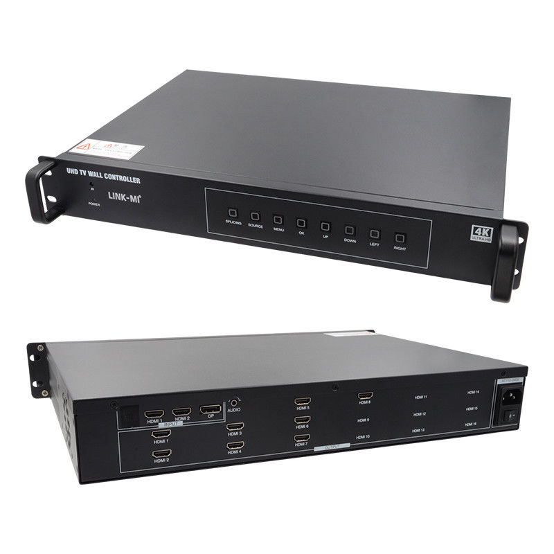 2X4 TV HDMI настенный контроллер 4K 60Hz 2X3 видео настенный процессор 2X2 для 8 дисплеев
