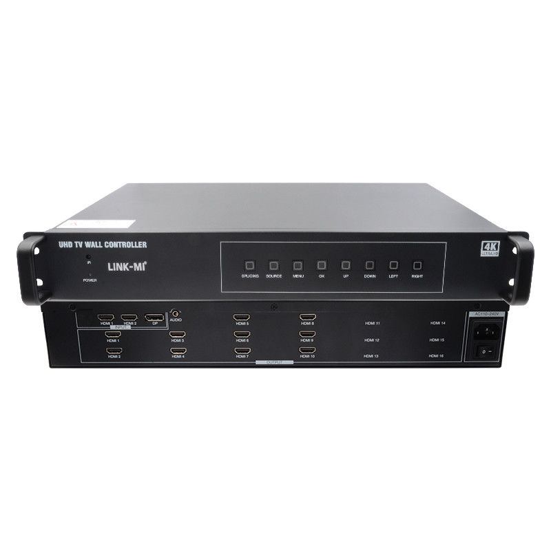 4K Video Wall Splitter HDMI1 2x5 Splicing HDMI2.0 HDMI1.4 DP Ввод 4K@60Hz 4:4:4