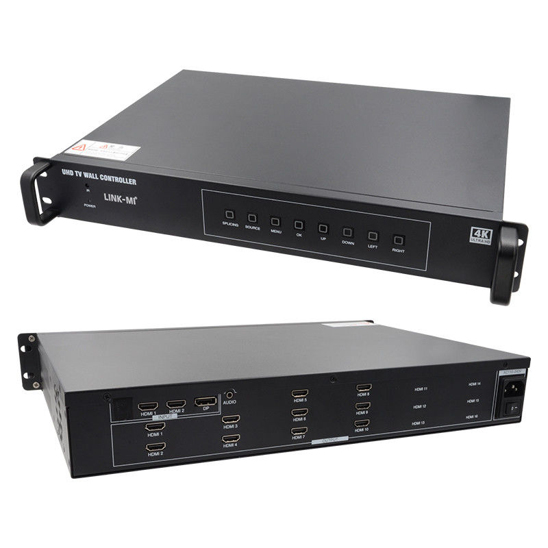 4K Video Wall Splitter HDMI1 2x5 Splicing HDMI2.0 HDMI1.4 DP Ввод 4K@60Hz 4:4:4