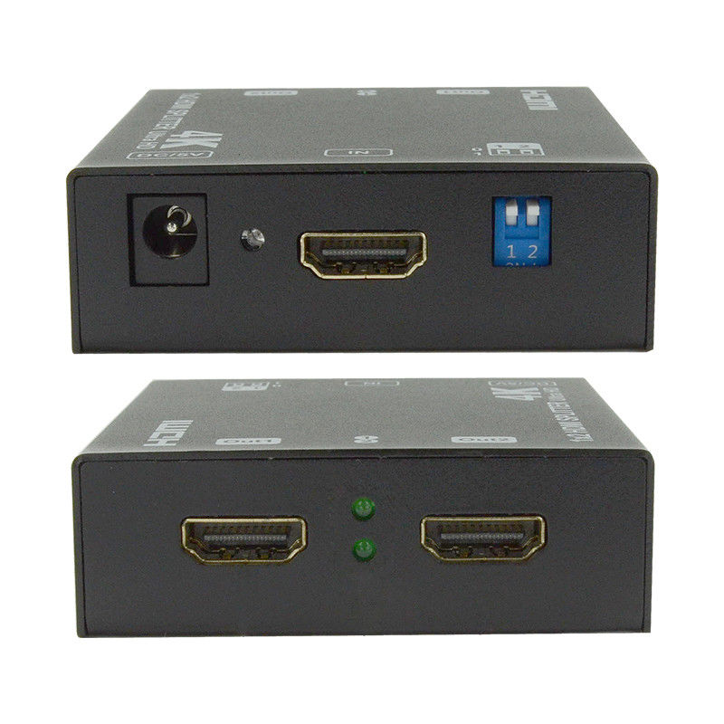 Поддержка разделителя расширения HDMI 1X2 4K 4K2K EDID 3D 2 Port Video Splitter