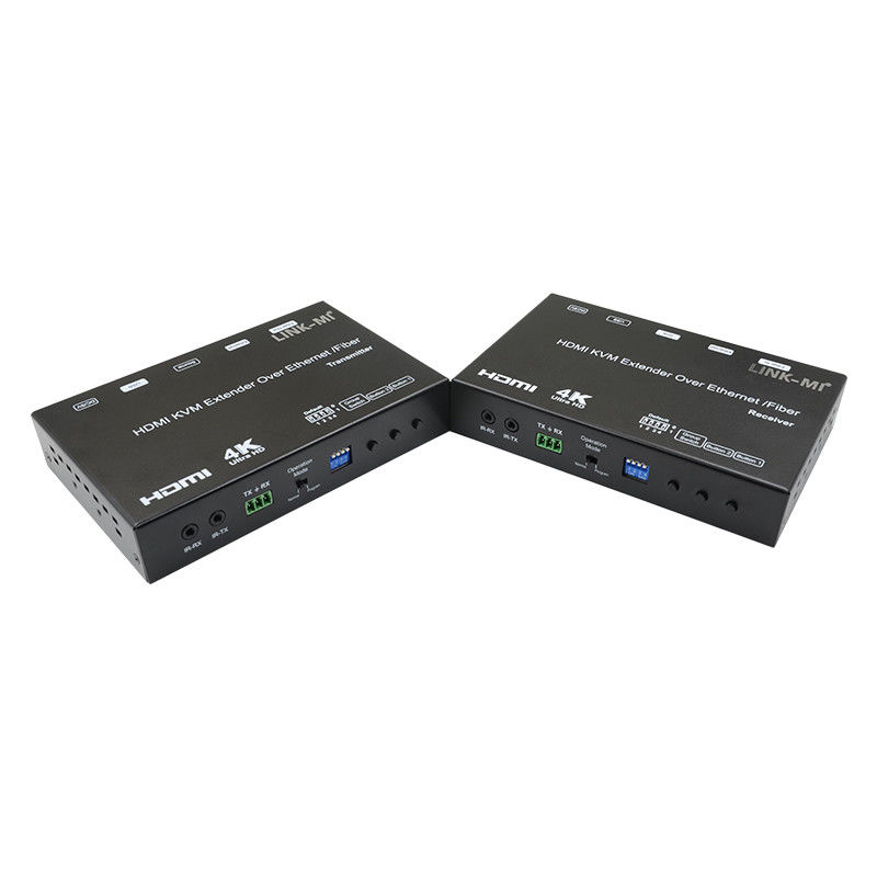 4K AV Over IP Fiber HDMI KVM Extender поддержка мультикаста с USB RS232