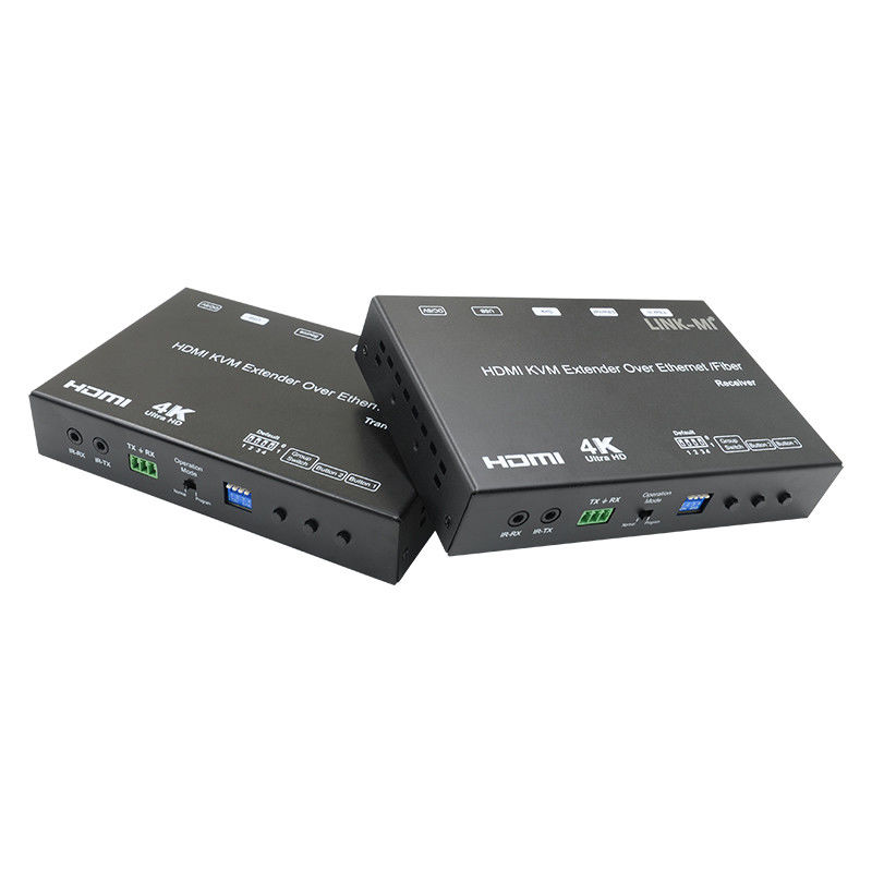 4K AV Over IP Fiber HDMI KVM Extender поддержка мультикаста с USB RS232