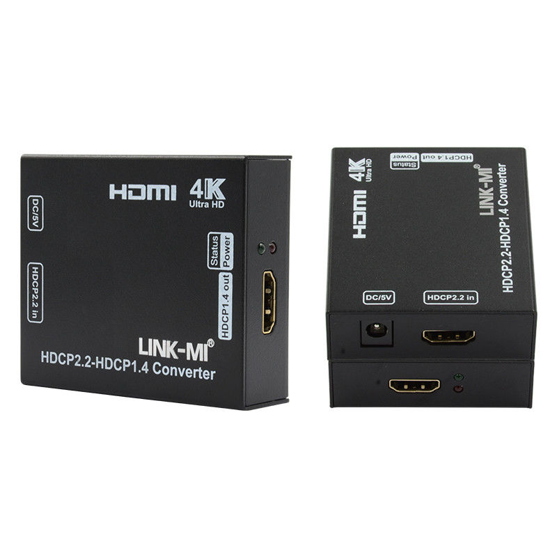 HDTV DTV Hdcp к HDMI преобразователь HDCP 2.2 к 1.4 Преобразователь Поддержка 4K 3D CEC