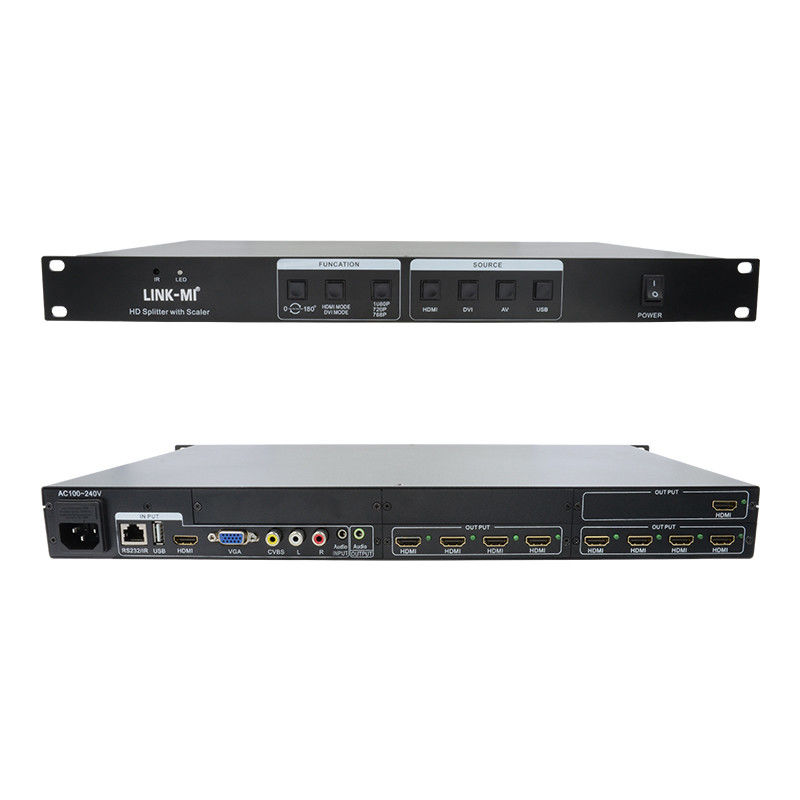4X20 HDMI Splitter 4K с скалером Hdmi Audio Splitter 4k от 4 до 20 каналов