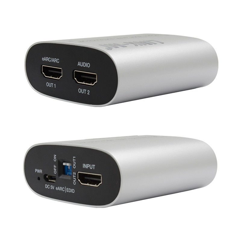 18 Гбит/с HDMI экстрактор экстрактор 4K@60Hz CEC EDID HDMI EARC аудио экстрактор конвертер