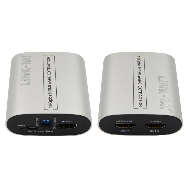 18 Гбит/с HDMI экстрактор экстрактор 4K@60Hz CEC EDID HDMI EARC аудио экстрактор конвертер