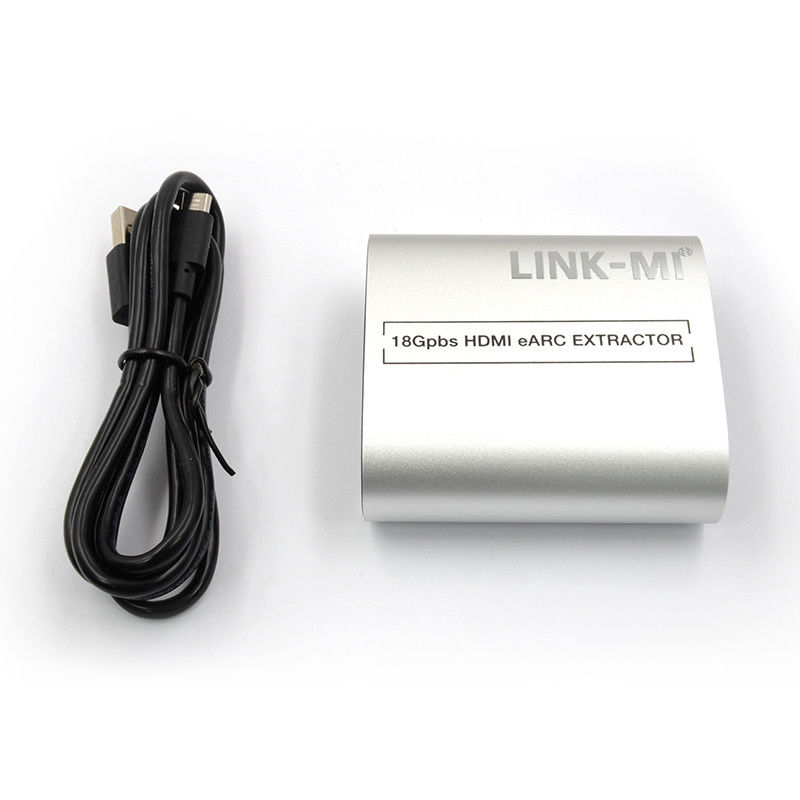 18 Гбит/с HDMI экстрактор экстрактор 4K@60Hz CEC EDID HDMI EARC аудио экстрактор конвертер