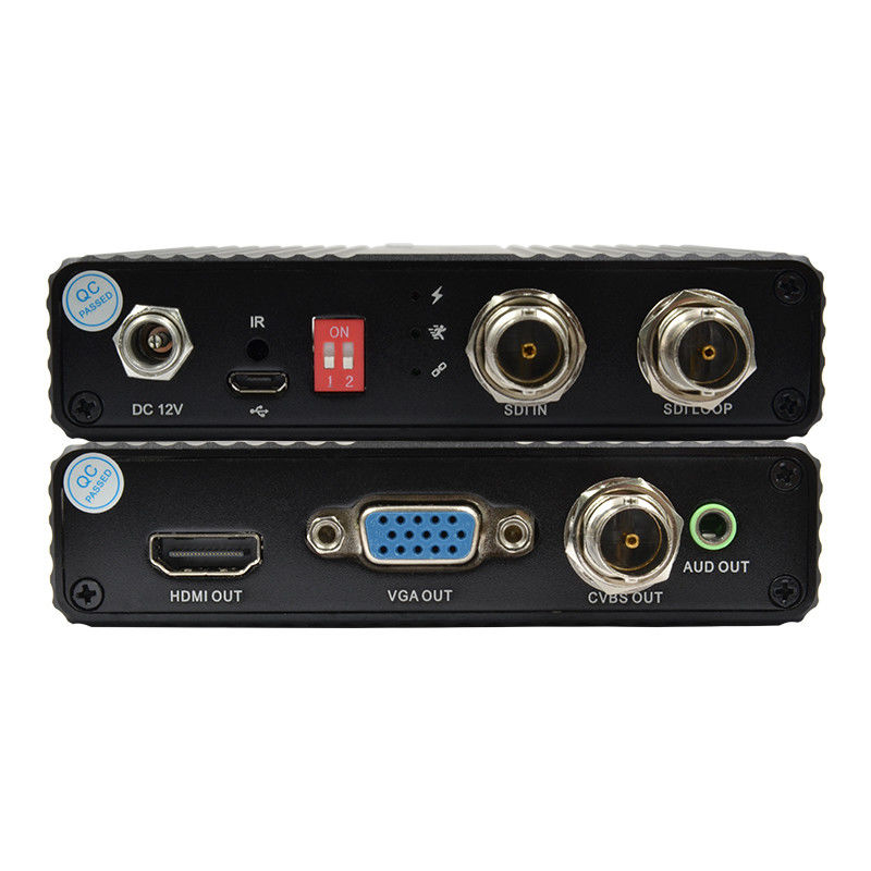 CVBS SDI к HDMI конвертер Все Cvbs к HDMI SDI к VGA видео конвертер 75 Ом