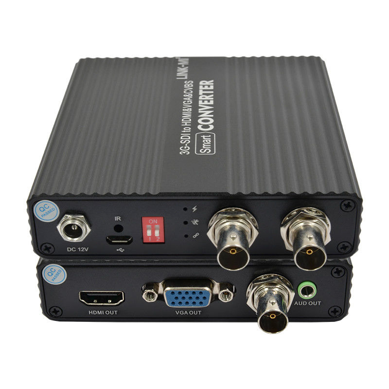 CVBS SDI к HDMI конвертер Все Cvbs к HDMI SDI к VGA видео конвертер 75 Ом