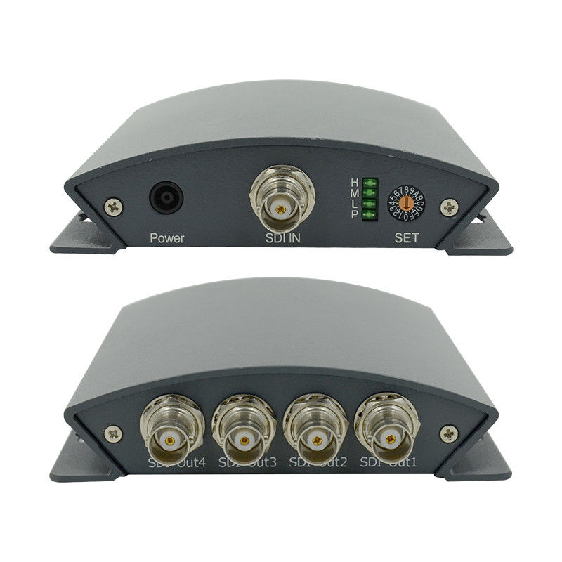 270 Мбит / с SD SDI HDMI конвертер SDI Splitter 1x4 трансляция 3G HD SD видео Splitter