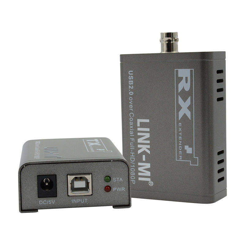 50M KVM расширитель для камеры 1080P USB расширитель через коаксиальный кабель Kvm через волокно