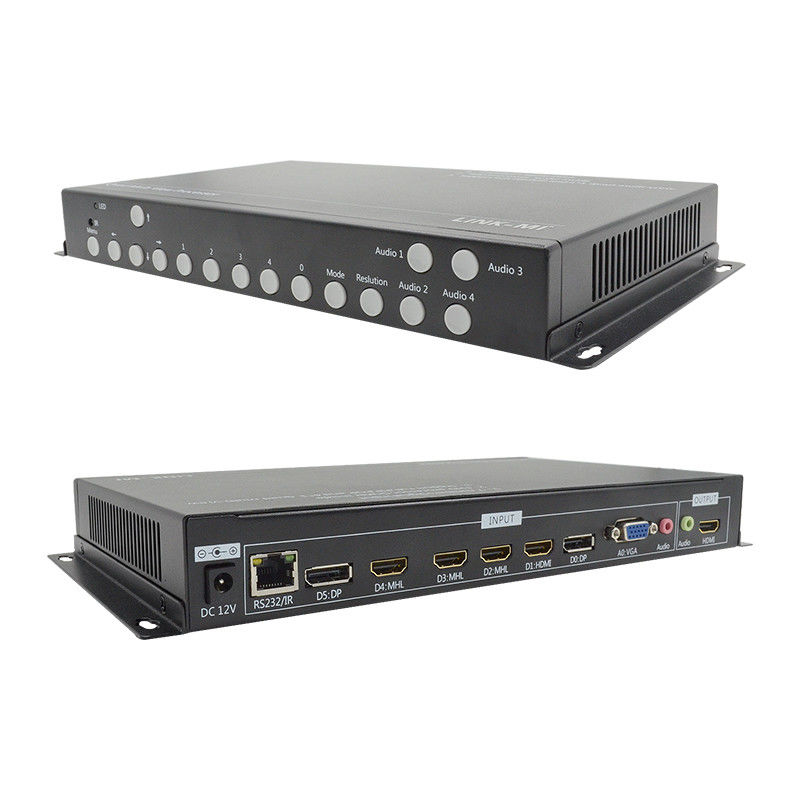 PIP POP HDMI Multi Viewer 4k 4x1 с IR дистанционным управлением RS232