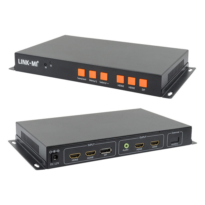 Телефонный экран HDMI видеостенный контроллер 90 180 270 градусов вращение HDMI многооконный процессор