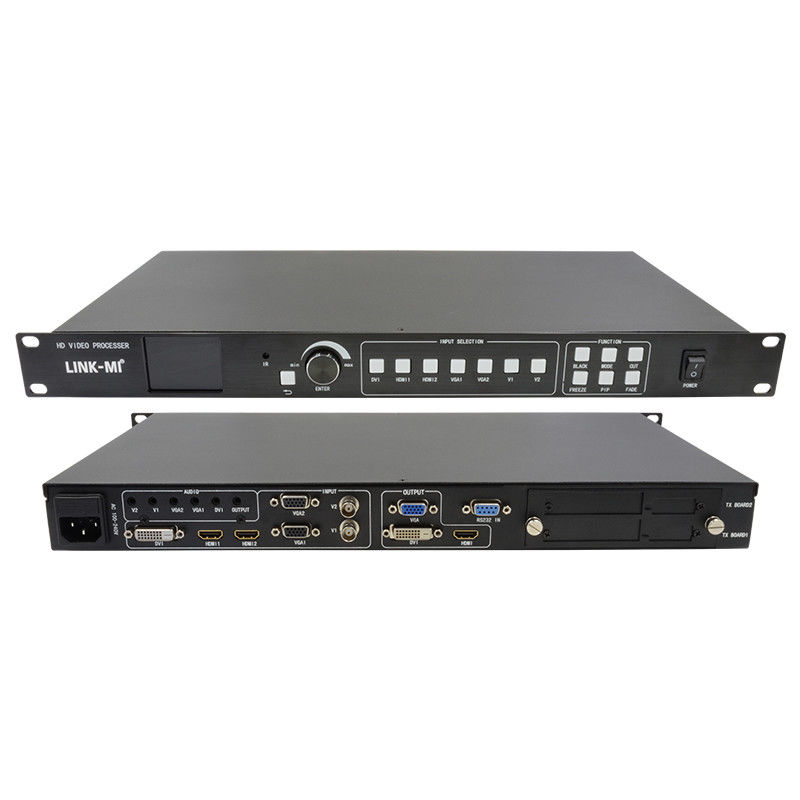 480i/P 576i/P HDMI видеостенный контроллер 7 In 3 Out LED видеопроцессор