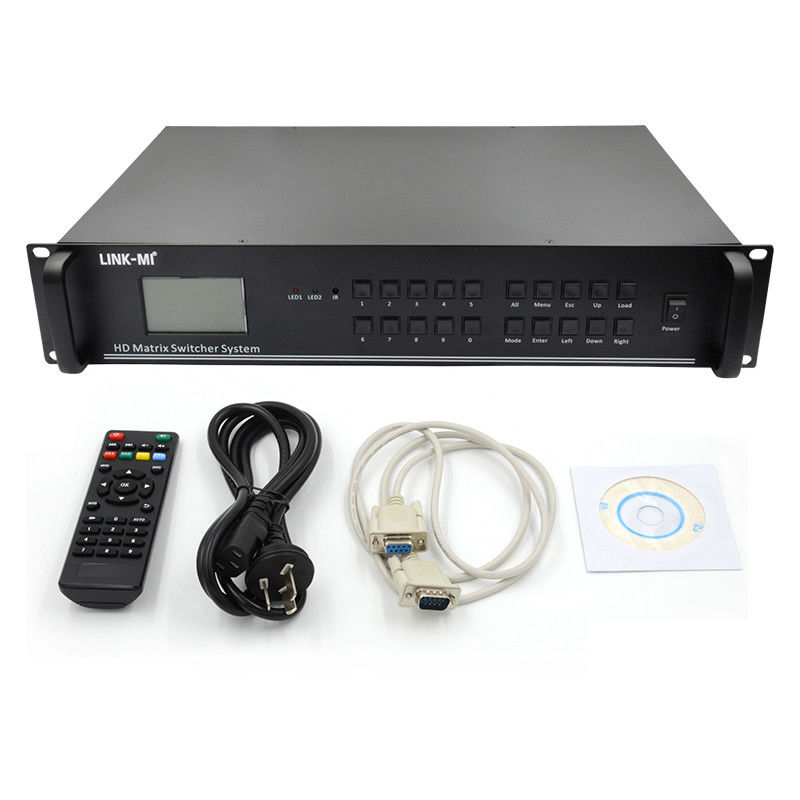 4K видео аудио матрица 8X8 HDMI матрица коммутаторная система RS232 TCP/IP дистанционное управление