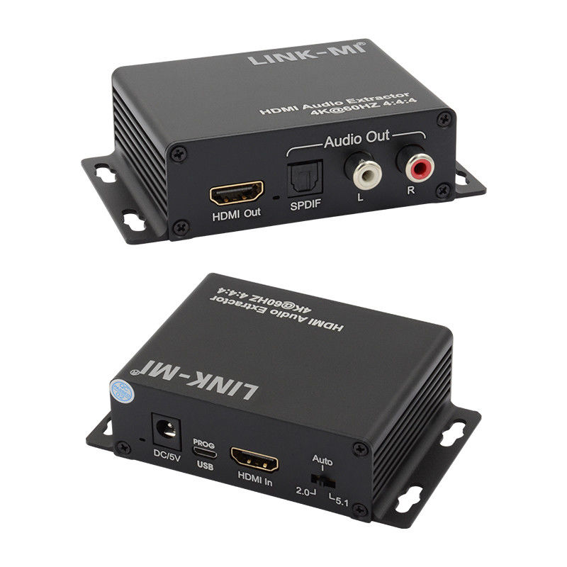 Поддержка аудиоэкстрактора HDMI 18 Гбит/с 4K 1080P EDID 3D для спутниковых приемников Apple TV