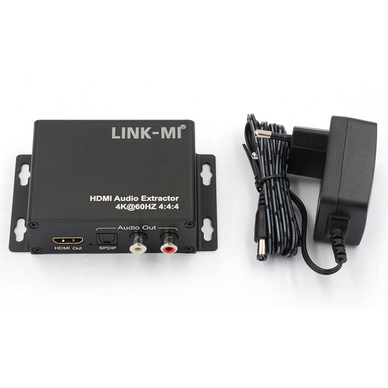 Поддержка аудиоэкстрактора HDMI 18 Гбит/с 4K 1080P EDID 3D для спутниковых приемников Apple TV