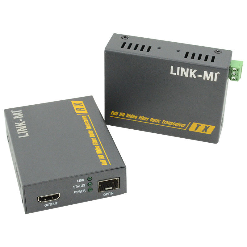 2 км HDMI волоконно-оптический расширитель Поддержка 3D 4K EDID видео расширитель через волокно