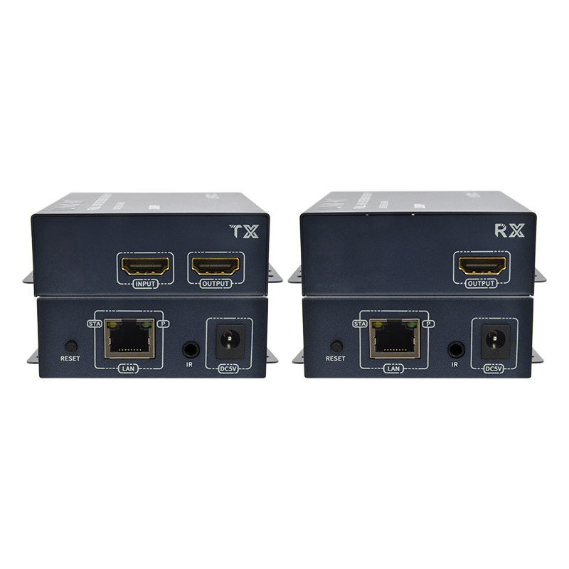 200M расширитель HDMI по TCP / IP 1080P Поддержка точка-точка-точка-многоточка