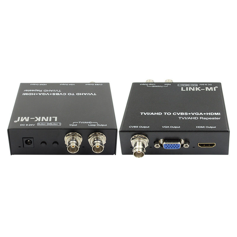 720P 60Hz AHD к HDMI преобразователь TVI CVI к HDMI CVBS VGA видео преобразователь