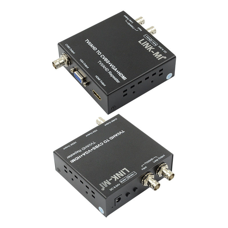 720P 60Hz AHD к HDMI преобразователь TVI CVI к HDMI CVBS VGA видео преобразователь