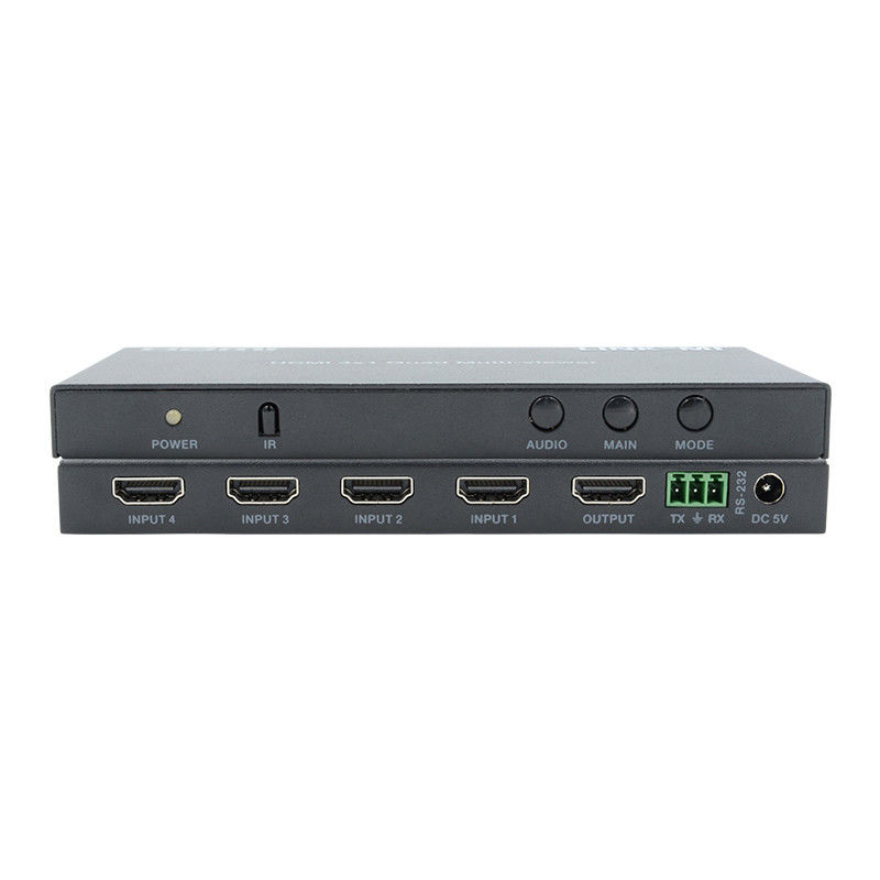 Высокопроизводительный HDMI 4x1 Quad Multi Viewer HDMI 1.4b HDCP 1.4 и совместимый с DVI