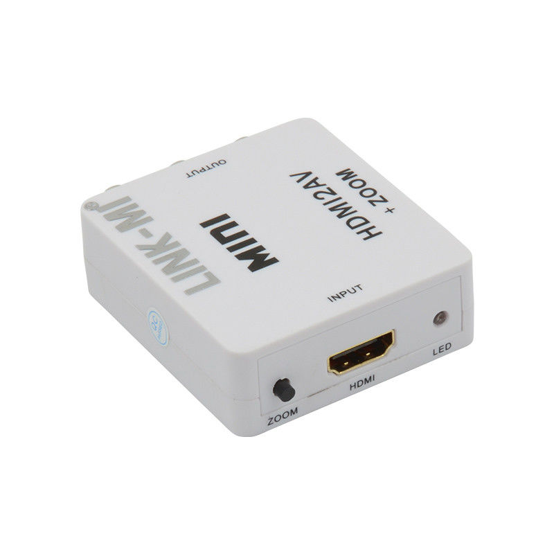 MINI HDMI To CVBS MINI HDMI To AV Сигнальный преобразователь совместимый HDMI 1.3