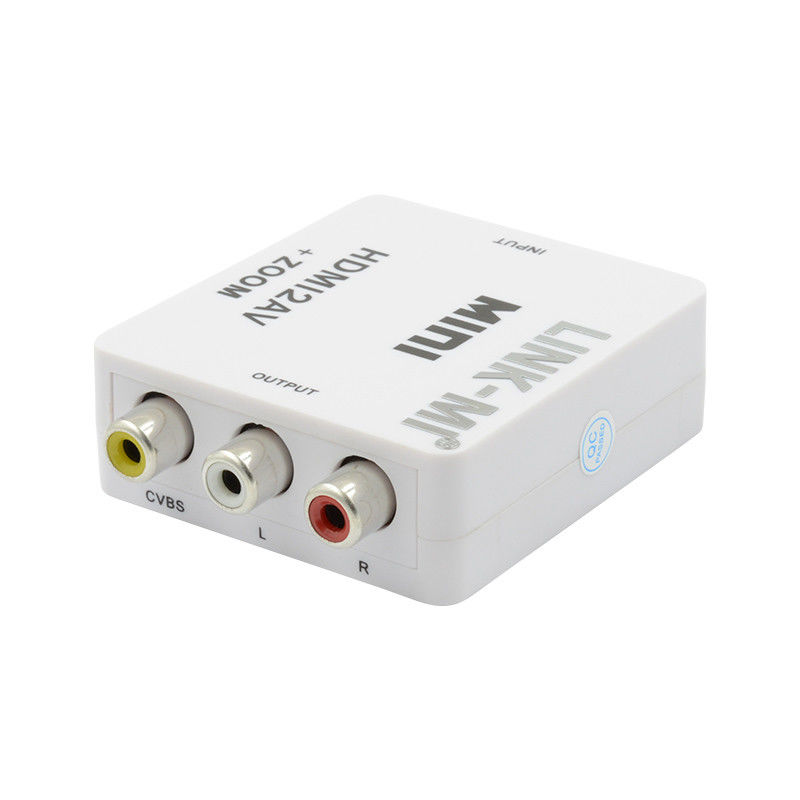 MINI HDMI To CVBS MINI HDMI To AV Сигнальный преобразователь совместимый HDMI 1.3