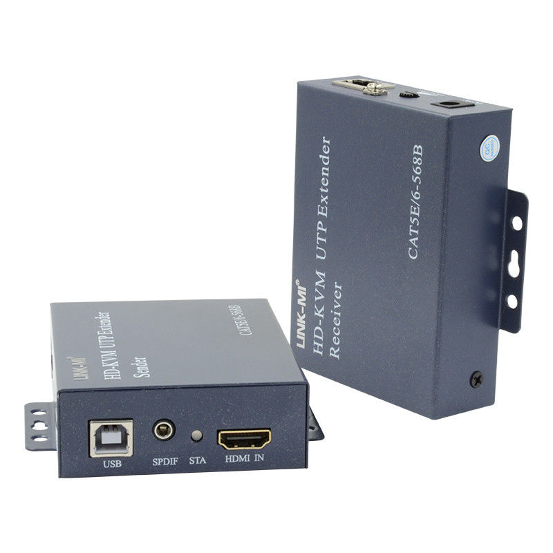 HD-KVM 200m HDMI Extender поддержка разрешения видео до 1920×1080 60Hz