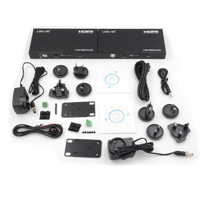 120M H.265 AV Over IP Extender Работа с CMPSystem для аудио