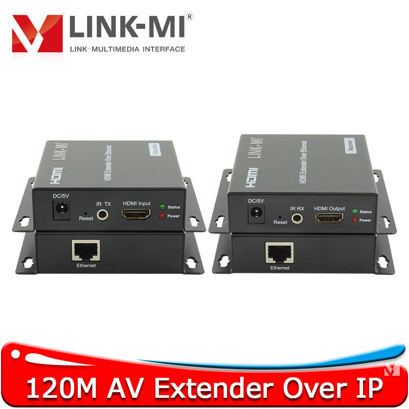120M AV Over IP H.264 Кодер для надежной аудио- и видеопередачи по TCP/IP с 1x HDBT входом