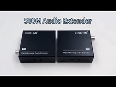 Дигитальный аналоговый аудиоэкстендер преобразователь через RJ45